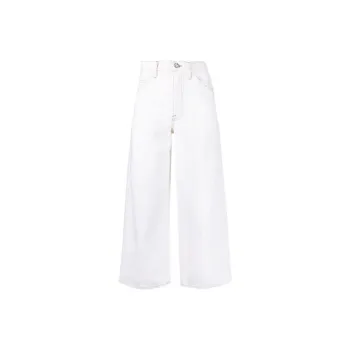 FRAME Jeans Women's Pink Chalk White