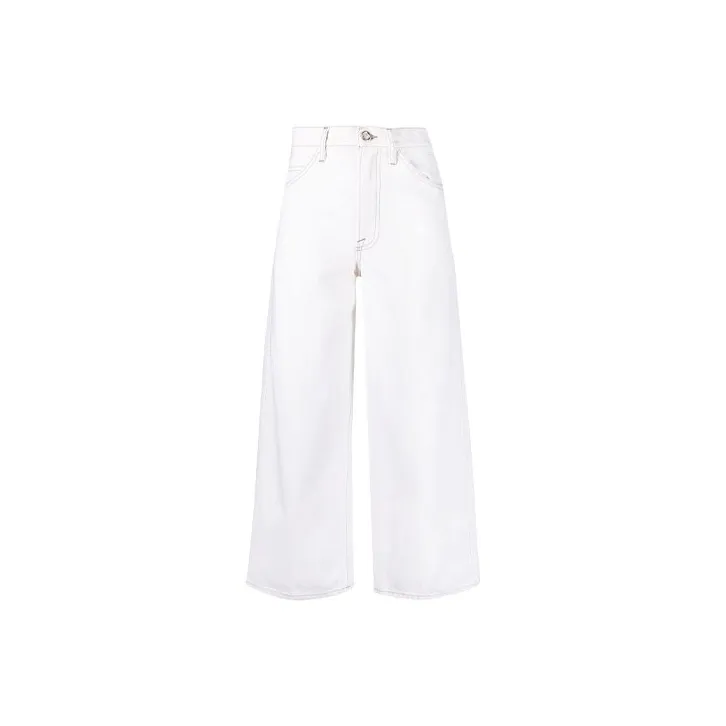 FRAME Jeans Women's Pink Chalk White-0