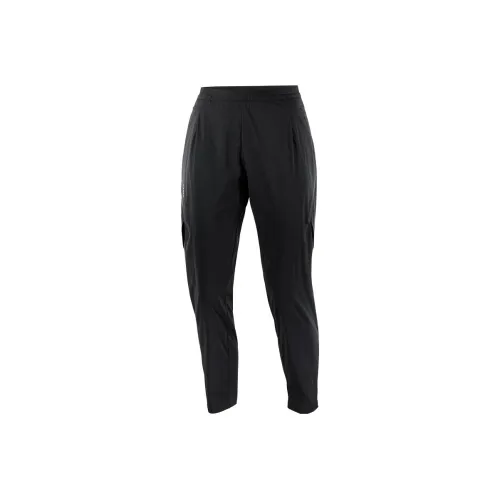 SALOMON RUNLIFE Knitted Sports Pants Women's Black