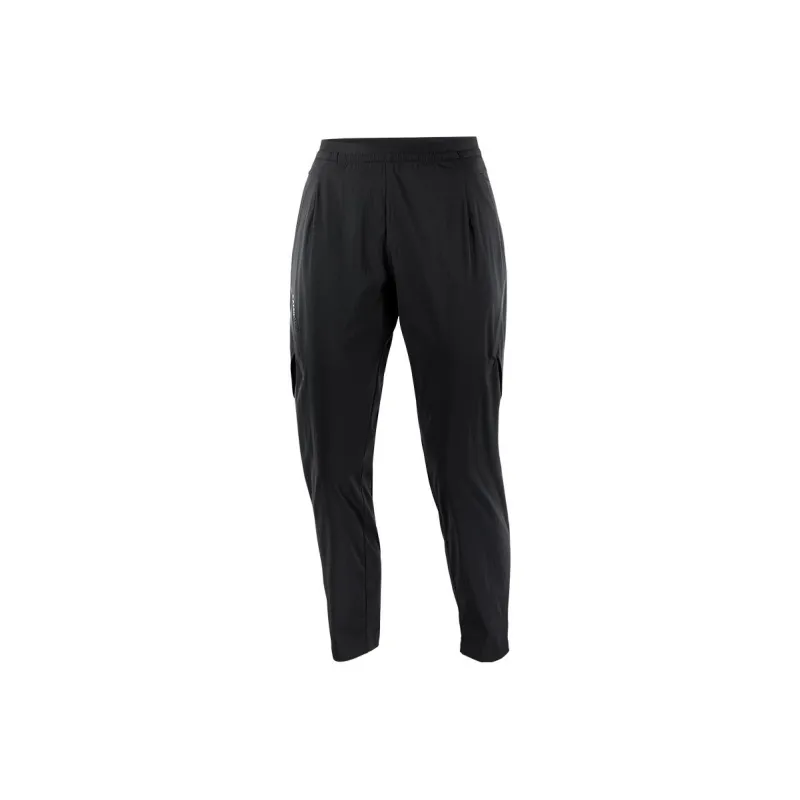SALOMON RUNLIFE Knitted Sports Pants Women's Black-0