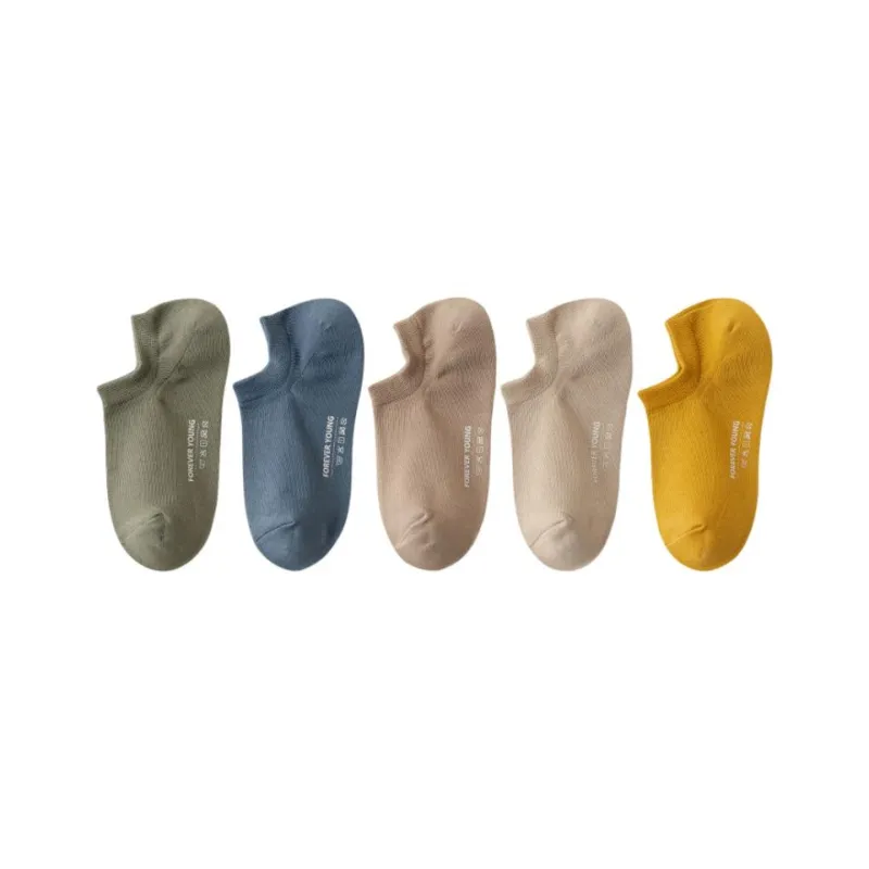 LUYOUYE No Show Socks Men's 5 Pack-30