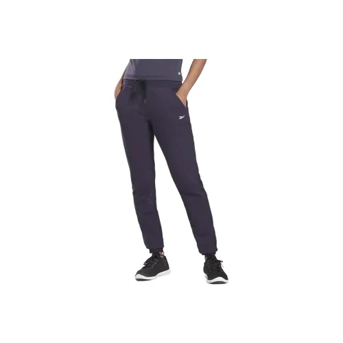 Reebok LES MILLS SLIM JOGGER Knitted Sports Pants Women's Black