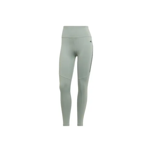 Adidas Dailyrun 3-Stripes 7/8 Leggings Leggings Women's Green