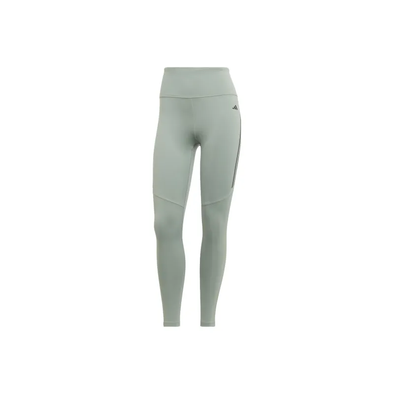 Adidas Dailyrun 3-Stripes 7/8 Leggings Leggings Women's Green-0