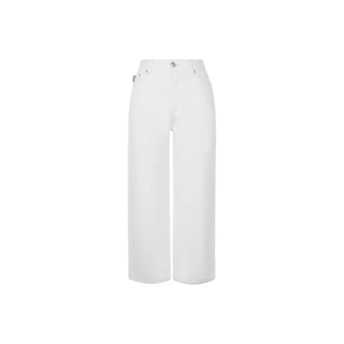 GANNI Jeans Women's White-0