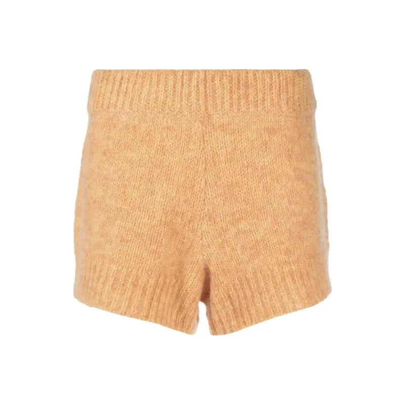 Rotate Birger Christensen High waist Knit Shorts-0