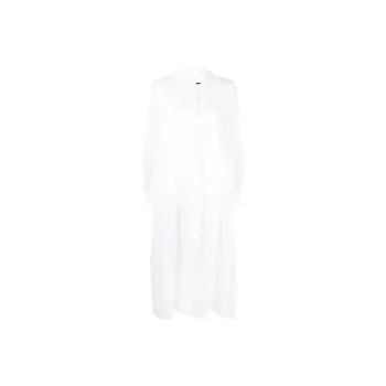 JIL SANDER Long-Sleeved Dresses Women's White