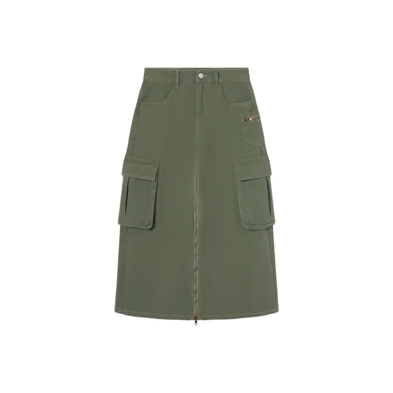 EPTISON WOMAN Denim Long Skirts Women's-9