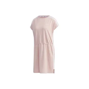 Adidas Neo Short Sleeved Dress Women's Vibrant Pink
