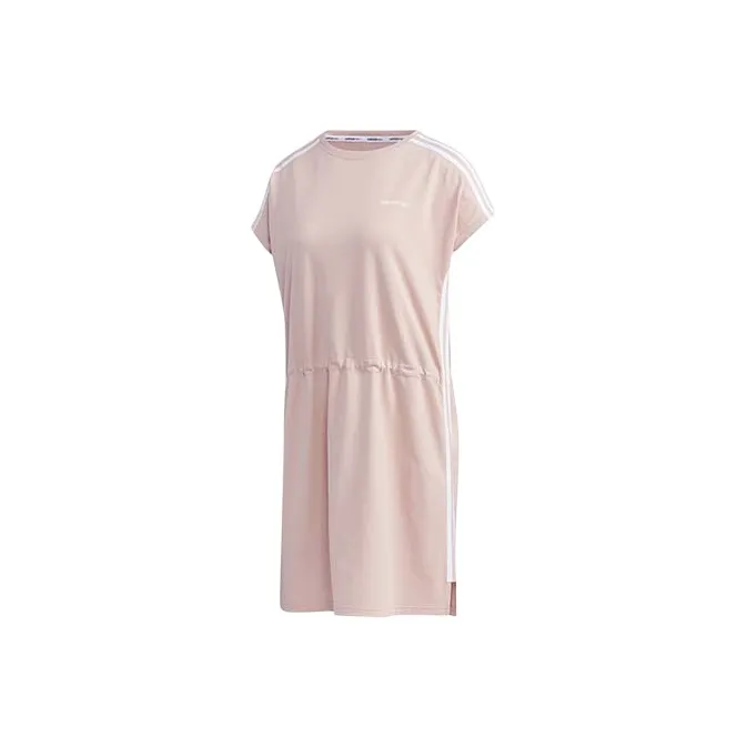 Adidas Neo Short Sleeved Dress Women's Vibrant Pink-0