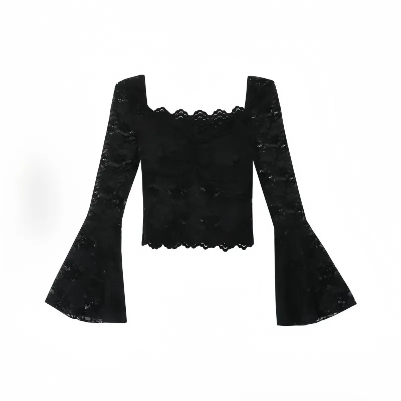 YGPRW Flared Sleeve T Shirt Women's-6