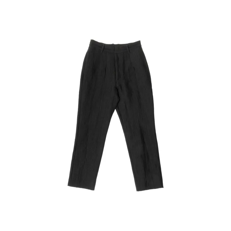 UMA WANG Slim fit Linen Trousers-0