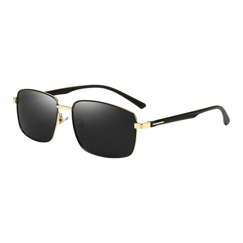 JEANSWEST Metal Irregular Shape Sunglasses Unisex-3