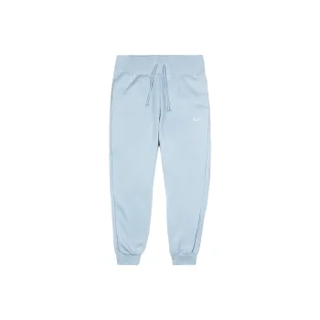 Nike Sportswear Phoenix Fleece Knitted Sports Pants Women's Light Blue