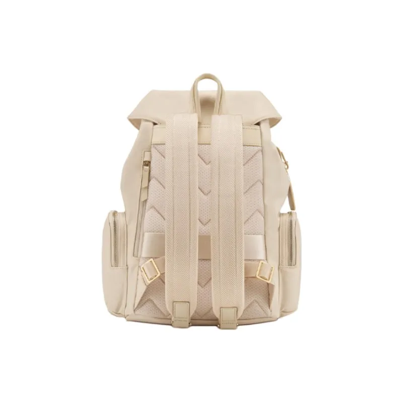 SAMSONITE Fabric Backpack Medium Size Women's Ecru-2