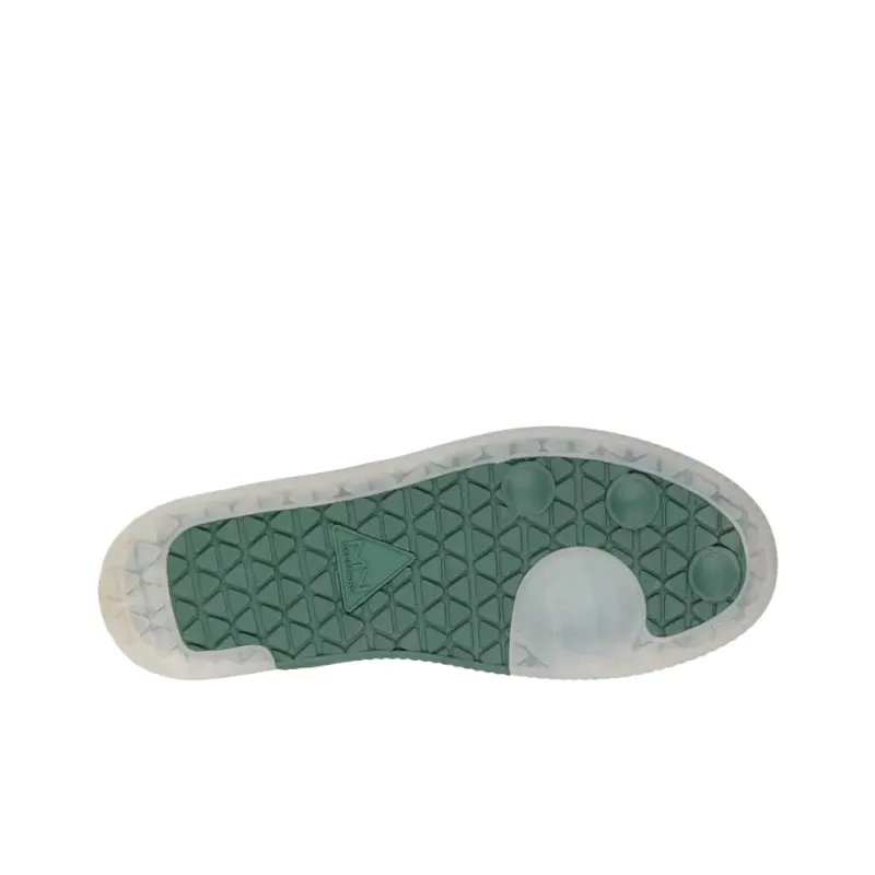 Skechers MARK NASON Coverage Abrasion Resistant Low Top Skateboard Shoes Women's White Green-4