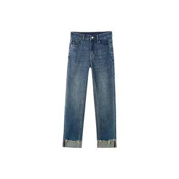 MITUAN Jeans Women's Vintage Blue