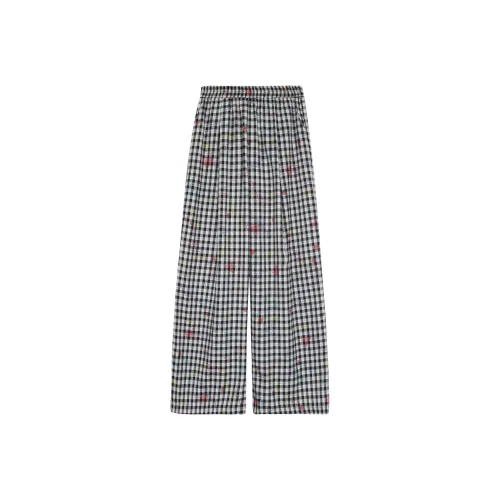 REAL EASY Casual Pants Women's Graffiti Style