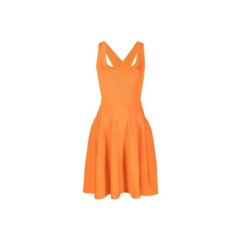 PINKO Sleeveless Dresses Women's Orange
