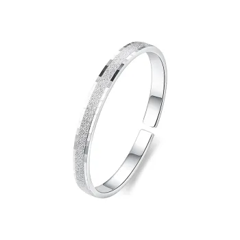 RURA Sterling Silver Bangles Women's Silver