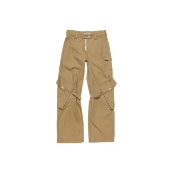 Acne Studios Straight Cotton Cargo Trousers