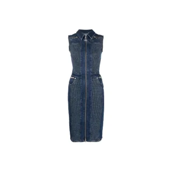 DIESEL Sleeveless Dresses Women's Blue
