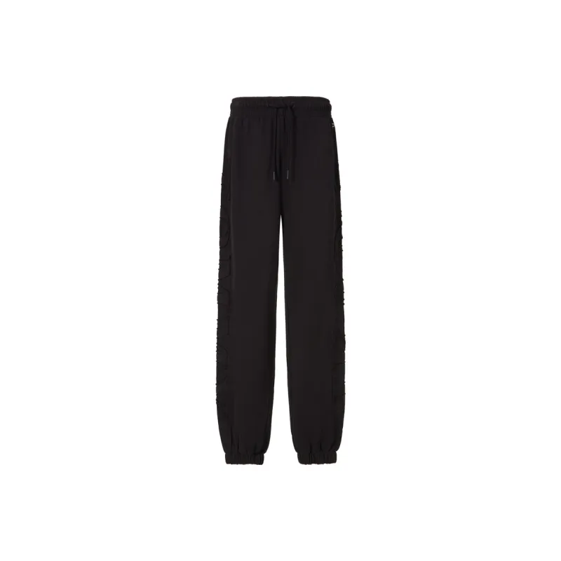 Tommy Hilfiger Knitted Sweatpants Women's Black BDS-0