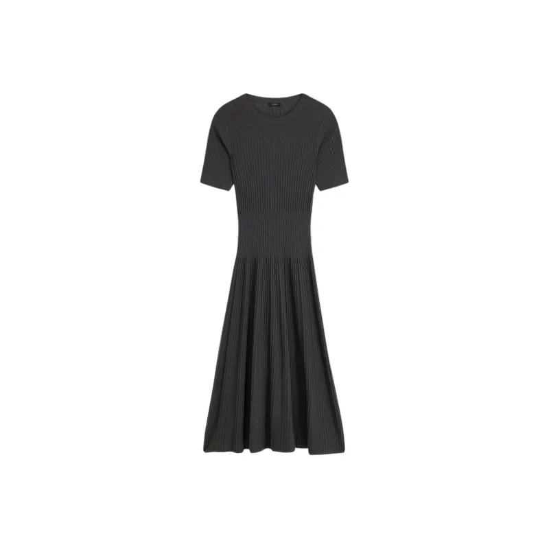 JOSEPH STACEY Ribbed Midi Dress-0