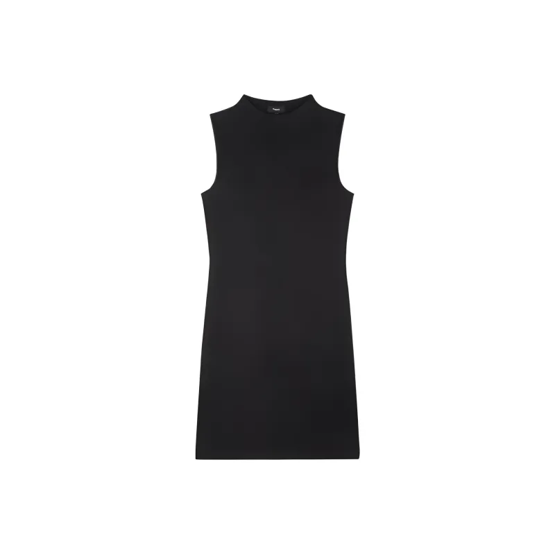 THEORY Sleeveless Dresses Women's Black-0