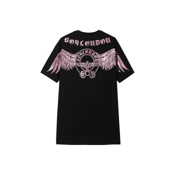 Boy London Short Sleeved Dress Women's Black
