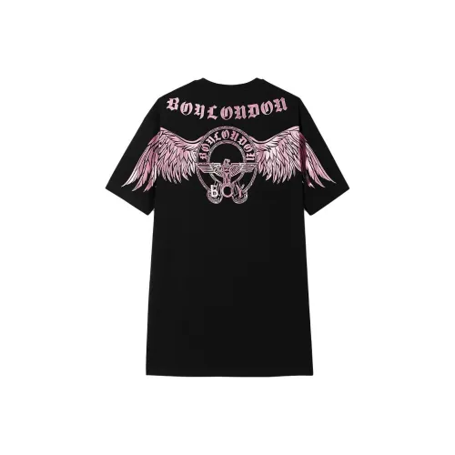 Boy London Short Sleeved Dress Women's Black