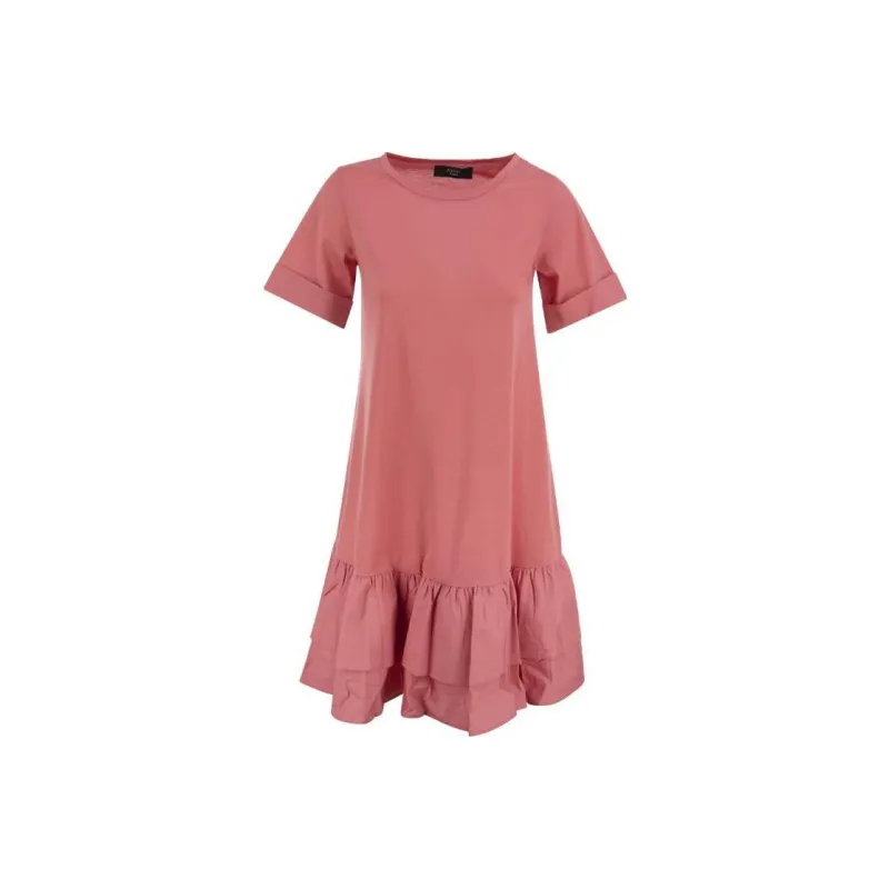 WEEKEND MaxMara Short Sleeved Dress Women's Pink-0