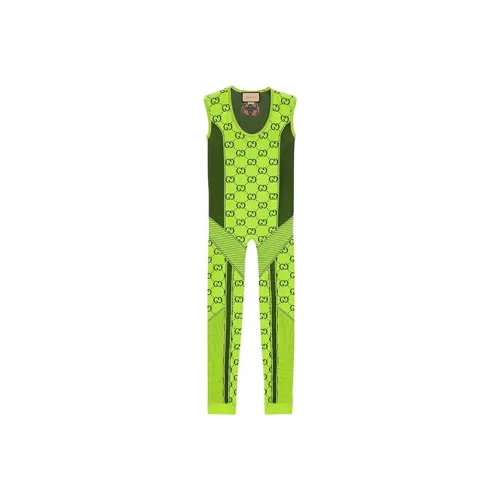GUCCI Jacquard Gg Pattern Jersey Jumpsuit