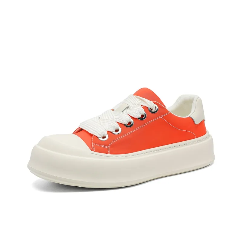 Chi Wolf Breathable Height Increase Low Top Canvas Shoes Unisex-49