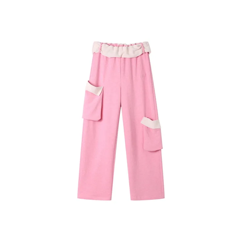 ANDREA MARTIN Casual Pants Women's Pink-0