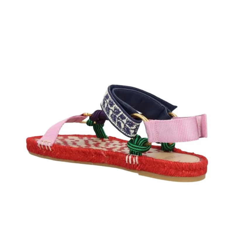 Valentino Garavani One Strap Sandals Women's Multicolor-3