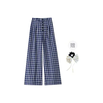 TUSHIFEI Casual Pants Women's Blue