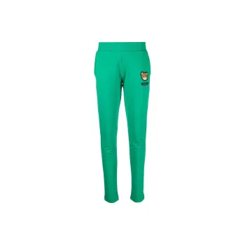 MOSCHINO Knitted Sweatpants Women's Green