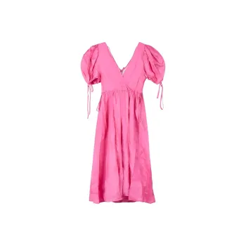 COACH SS24 Short Sleeved Dresses Women's Pink