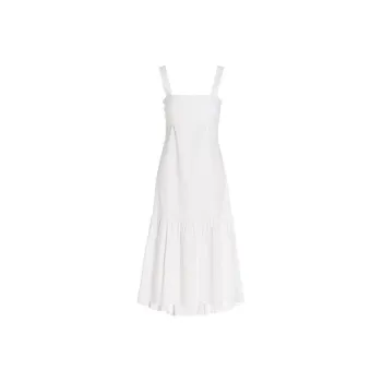 THEORY Sleeveless Dresses Women's White
