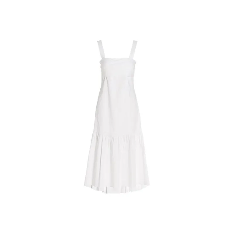 THEORY Sleeveless Dresses Women's White-0