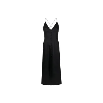 Zimmermann Slip Dresses Women's Black