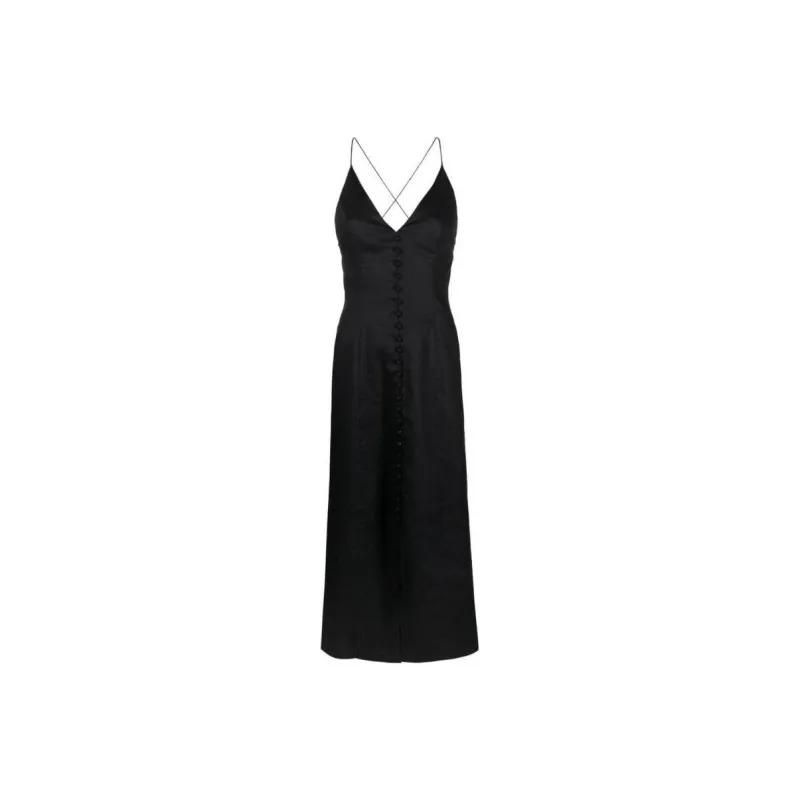 Zimmermann Slip Dresses Women's Black-0