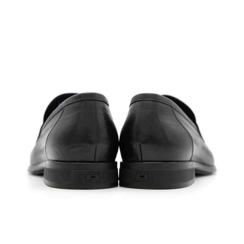 Satchi Business Formal Leather Shoes Men's Black-6