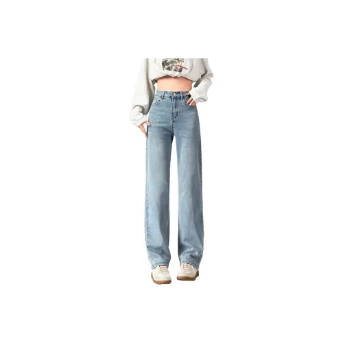 FAIRWHALE Jeans Women's Nostalgic Blue