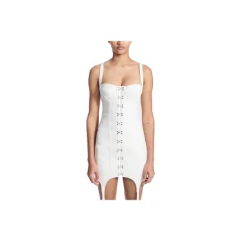 DION LEE Sleeveless Dresses Women's White