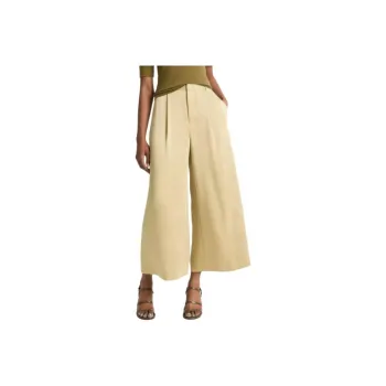 VINCE Casual Pants Women's Yellow