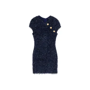 BALMAIN Bouclé Mini Dress