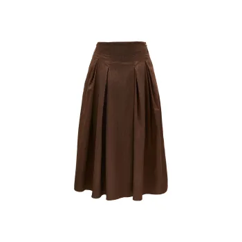 ONLY Denim Long Skirts Women's E11 Brown