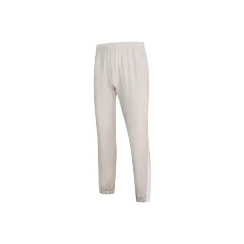 QIAODAN Men's Training Series Casual Pants Men's Heron Feather Gray/Black Sand Gray